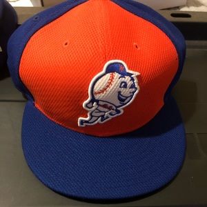 New York Mets Mr Met New Era fitted cap size 7 3/4